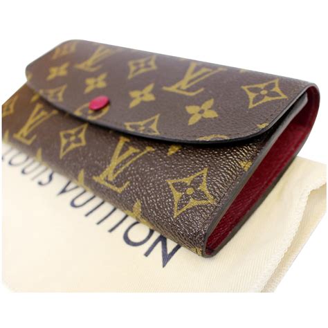 lv emilie purse|monogram canvas emilie wallet.